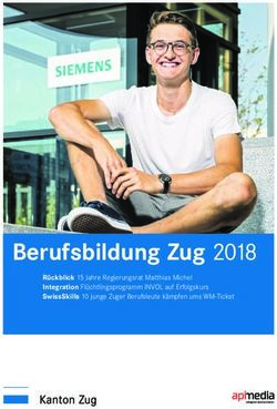 Berufsbildung Zug 2018 - Rückblick 15 Jahre Regierungsrat Matthias Michel Integration Flüchtlingsprogramm INVOL auf Erfolgskurs SwissSkills 10 ...