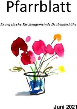 Pfarrblatt - Juni 2021 - Evangelische Kirchengemeinde Drabenderh&ouml;he - Evangelische Kirchengemeinde Drabenderh&ouml;he