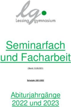 Seminarfach und Facharbeit - Abiturjahrg&auml;nge 2022 und 2023 - Lessinggymnasium Braunschweig