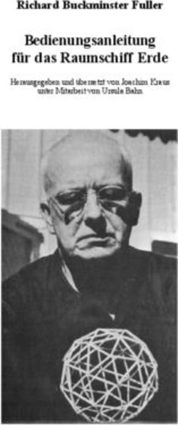 Bedienungsanleitung f&uuml;r das Raumschiff Erde - Richard Buckminster Fuller Herausgegeben und &uuml;bersetzt von Joachim Kraus