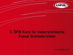 &Ouml;FB Kurs f&uuml;r &ouml;sterreichische Futsal Schiedsrichter - 4th UEFA Course for European International Futsal Referees