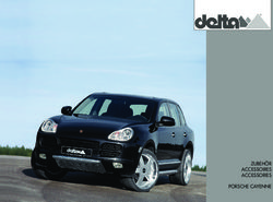 ZUBEHÖR ACCESSOIRES ACCESSORIES PORSCHE CAYENNE