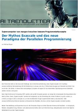 Der Mythos Exascale und das neue Paradigma der Parallelen Programmierung