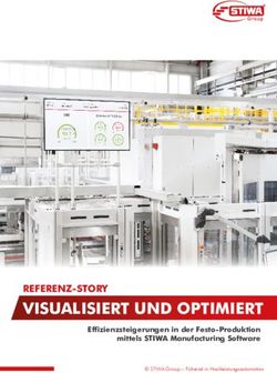 VISUALISIERT UND OPTIMIERT - REFERENZ-STORY Effizienzsteigerungen in der Festo-Produktion mittels STIWA Manufacturing Software - STIWA Group