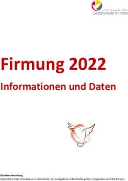Firmung 2022 Informationen und Daten - Pastoralraum im Rottal