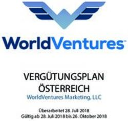 VERG&Uuml;TUNGSPLAN &Ouml;STERREICH - WorldVentures Marketing, LLC &Uuml;berarbeitet 28. Juli 2018