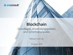 Blockchain Grundlagen, Anwendungsgebiete und Sicherheitsaspekte - Referent: Frank Ully - Security Management