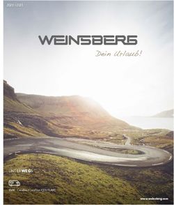 UNTERWEGS 2020 / 2021 - www.weinsberg.com
