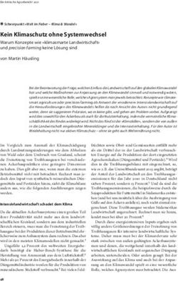 Kein Klimaschutz ohne Systemwechsel - Warum Konzepte wie "klimasmarte Landwirtschaft" und precision farming keine Lösung sind von Martin Häusling ...