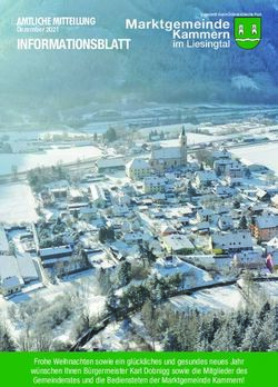 INFORMATIONSBLATT AMTLICHE MITTEILUNG Dezember 2021 - Marktgemeinde Kammern im Liesingtal