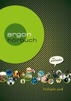 Fr&uuml;hjahr 2018 - Argon H&ouml;rbuch