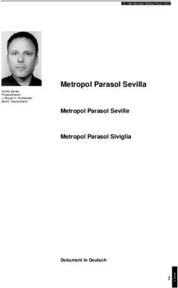 Metropol Parasol Sevilla - Metropol Parasol Seville Metropol Parasol Siviglia Dokument in Deutsch