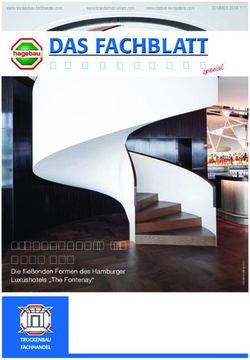 DAS FACHBLATT - Trockenbau mit Schwung Die flie&szlig;enden Formen des Hamburger Luxushotels "The Fontenay" - HERBST Baustoffe