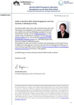 Die Eine Welt-Promotorin informiert: Neuigkeiten aus der Eine Welt-Arbeit - Indienhilfe Herrsching