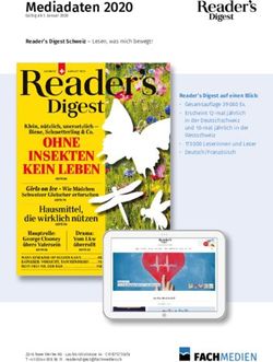 Mediadaten 2020 - Reader's Digest
