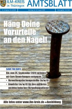 Häng Deine Vorurteile an den Nagel! - Ilm-Kreis