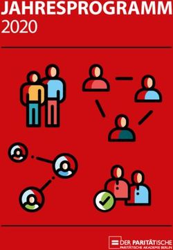 JAHRESPROGRAMM 2020 - Parit&auml;tische Akademie Berlin