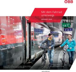 Mit dem Fahrrad unterwegs - ANGEBOT 2020 - &Ouml;BB