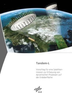 Tandem-L Vorschlag f&uuml;r eine Satelliten-mission zur Erfassung von dynamischen Prozessen auf der Erdoberfl&auml;che - DLR