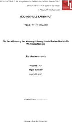 HOCHSCHULE LANDSHUT - OPUS 4