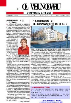 Klinterklater Östliches Ringgebiet - Zeitung des SPD-Ortsvereins Östliches Ringgebiet - SPD Braunschweig