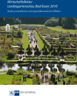 Wirtschaftsfaktor Landesgartenschau Bad Essen 2010 - Studie zu touristischen und regional&ouml;konomischen Effekten