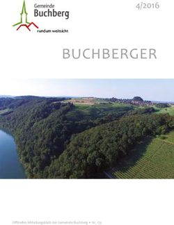 BUCHBERGER 4/2016 rundum weitsicht - Gemeinde Buchberg