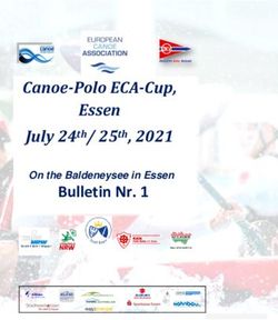 Canoe-Polo ECA-Cup, Essen - Bulletin Nr. 1 On the Baldeneysee in Essen