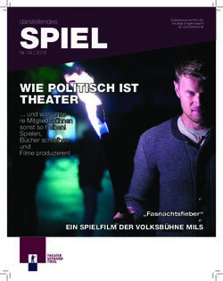 Spiel - Theater Verband Tirol