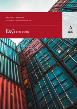 REGION STUTTGART Industrie- & Logistikimmobilien 2022 - E & G IMMOBILIEN
