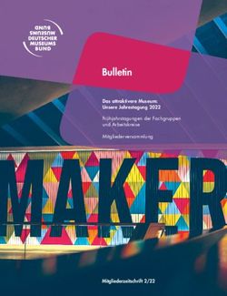 Bulletin Das attraktivere museum: unsere Jahrestagung 2022 - Fr&uuml;hjahrstagungen der Fachgruppen und Arbeitskreise - Deutscher Museumsbund eV
