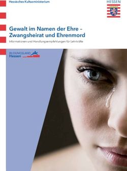 Gewalt im Namen der Ehre - Zwangsheirat und Ehrenmord - Hessisches Kultusministerium