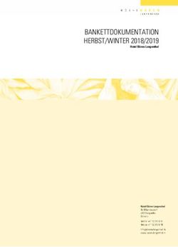 BANKETTDOKUMENTATION HERBST/WINTER 2018/2019 - Hotel Bären ...