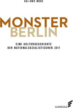 MONSTER BERLIN EINE KULTURGESCHICHTE DER NATIONALSOZIALISTISCHEN ZEIT - Elsengold Verlag