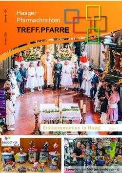 Haager Pfarrnachrichten - TREFF.PFARRE - Erstkommunion in Haag