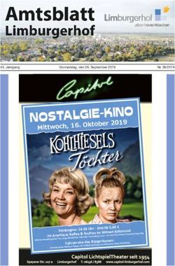 NOSTALGIE-KINO Mittwoch, 16. Oktober 2019