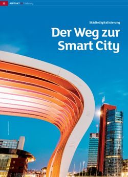 Der Weg zur Smart City - St&auml;dtedigitalisierung 12 - Schweizerischer St&auml;dteverband