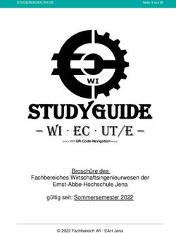 STUDYGUIDE - ERNST-ABBE-HOCHSCHULE JENA