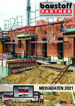 MEDIADATEN 2021 - DAS FACHMAGAZIN FÜR DAS BAUHANDWERK