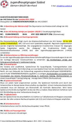 Jugendhauptgruppe S&uuml;dost - Obmann BAUER Bernhard