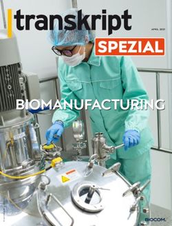 SPEZIAL Biomanufacturing - Transkript