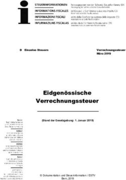 EIDGENÖSSISCHE VERRECHNUNGSSTEUER - ESTV