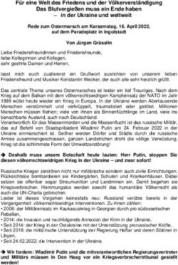 F&uuml;r eine Welt des Friedens und der V&ouml;lkerverst&auml;ndigung Das Blutvergie&szlig;en muss ein Ende haben - DFG-VK