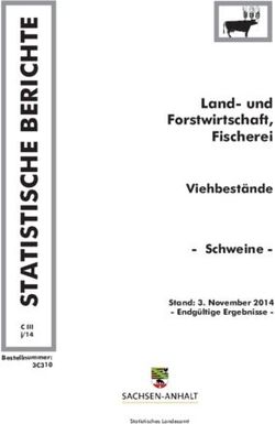 Land- und Forstwirtschaft, Fischerei - Viehbest&auml;nde - Schweine - Stand: 3. November 2014 - Endg&uuml;ltige Ergebnisse - Statistisches Bundesamt