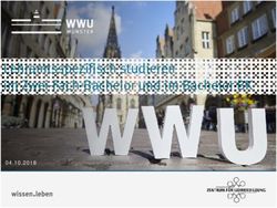 Lehramtsspezifisch studieren im Zwei-Fach-Bachelor und im Bachelor BK 04.10.2018