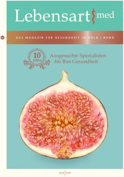 10 Ausgesuchte Spezialisten für Ihre Gesundheit - Lebensart Köln