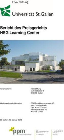 Bericht des Preisgerichts HSG Learning Center - EM2N