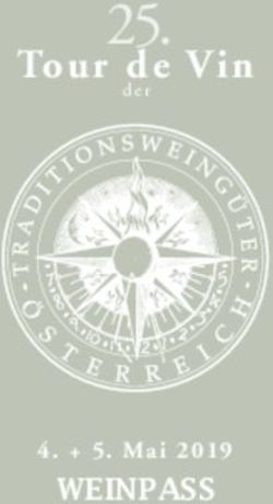 Tour de Vin WEINPASS 4. + 5. Mai 2019 - Österreichische Traditionsweingüter