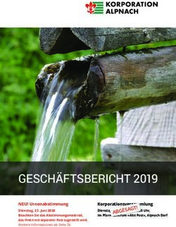 GESCH&Auml;FTSBERICHT 2019 - Korporation Alpnach