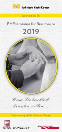 2019 EHEseminare f&uuml;r Brautpaare - Wenn Sie kirchlich heiraten wollen - Katholische Kirche K&auml;rnten